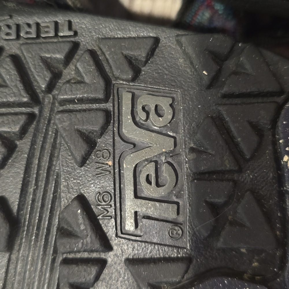 TEVA Terradactyl Aztec Print Women’s Sandals Sz 8 - Picture 10 of 11